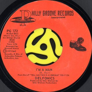画像2: DELFONICS / TELL ME THIS IS A DREAM b/w I'M A MAN (45's) (2)