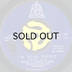 画像1: JAMES & BOBBY PURIFY / I'M YOUR PUPPET (45's) (1)