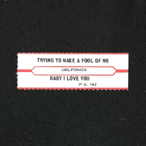 画像3: THE DELFONICS / TRYING TO MAKE A FOOL OF ME (45's) (3)