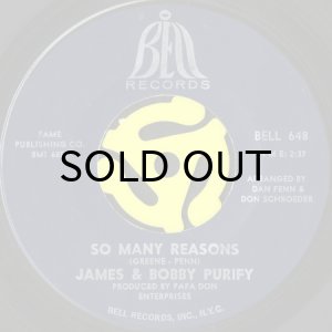 画像2: JAMES & BOBBY PURIFY / I'M YOUR PUPPET (45's) (VINYL PRESS) (2)