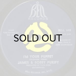 画像1: JAMES & BOBBY PURIFY / I'M YOUR PUPPET (45's) (VINYL PRESS) (1)