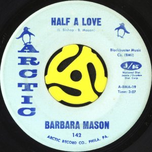画像2: BARBARA MASON / (I CAN FEEL YOUR LOVE) SLIPPING AWAY b/w HALF A LOVE (45's) (2)
