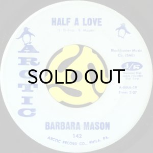 画像2: BARBARA MASON / (I CAN FEEL YOUR LOVE) SLIPPING AWAY b/w HALF A LOVE (45's) (2)