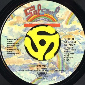 画像2: AURRA / CHECKING YOU OUT (45's) (2)