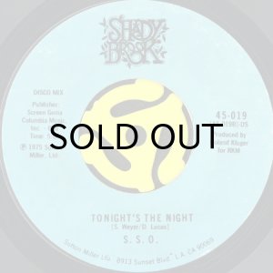 画像2: S.S.O. / TONIGHT'S THE NIGHT (45's) (2)