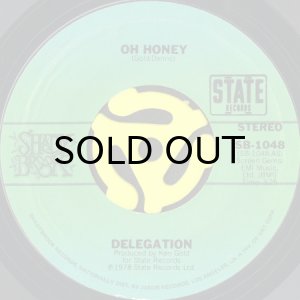 画像1: DELEGATION / OH HONEY (45's) (1)