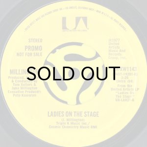 画像2: MILLINGTON / LADIES ON THE STAGE (45's) (WHITE PROMO) (2)