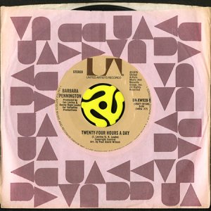 画像3: BARBARA PENNINGTON / TWENTY FOUR HOURS A DAY (45's) (3)