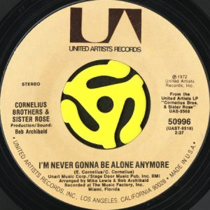 画像2: CORNELIUS BROTHERS & SISTER ROSE / LET'S STAY TOGETHER (45's) (2)