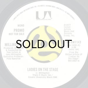 画像1: MILLINGTON / LADIES ON THE STAGE (45's) (WHITE PROMO) (1)