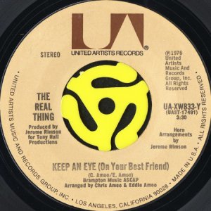 画像2: THE REAL THING / YOU TO ME ARE EVERYTHING (45's) (2)