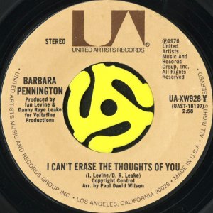 画像2: BARBARA PENNINGTON / TWENTY FOUR HOURS A DAY (45's) (2)