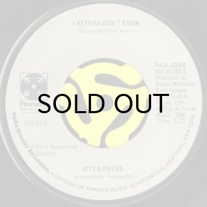 画像2: BITS & PIECES / YOU SHOULD HAVE TOLD ME b/w I BETCHA DON'T KNOW (45's) (2)