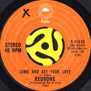 画像1: REDBONE / COME AND GET YOUR LOVE (45's) (1)