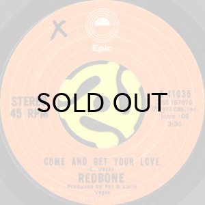 画像1: REDBONE / COME AND GET YOUR LOVE (45's) (1)