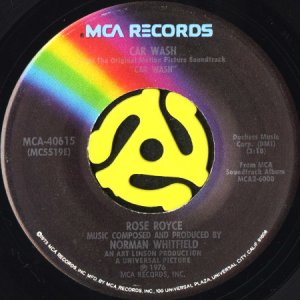 画像1: ROSE ROYCE / CAR WASH (45's) (1)