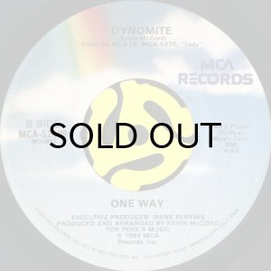 画像2: ONE WAY / MR. GROOVE b/w DYNOMITE (45's) (2)