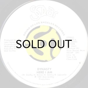 画像2: DYNASTY / HERE I AM (45's) (WHITE PROMO) (2)