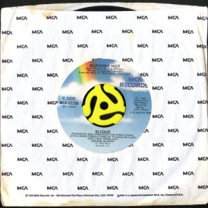 画像3: KLIQUE / BURNING HOT (45's) (3)
