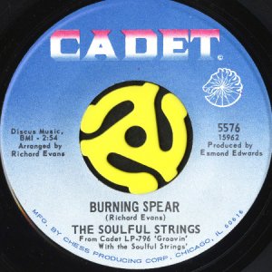画像1: THE SOULFUL STRINGS / BURNING SPEAR (45's) (1)