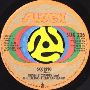 画像1: DENNIS COFFEY & THE DETROIT GUITAR BAND / SCORPIO (45's) (1)