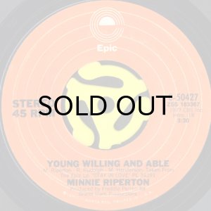 画像1: MINNIE RIPERTON / YOUNG WILLING AND ABLE b/w HOW COULD I LOVE YOU MORE (45's) (1)