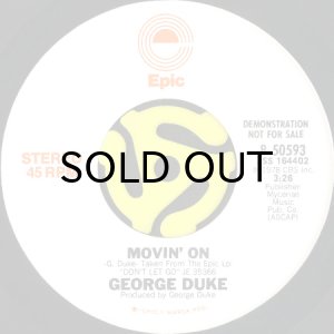 画像2: GEORGE DUKE / MOVIN' ON (45's) (WHITE PROMO) (2)