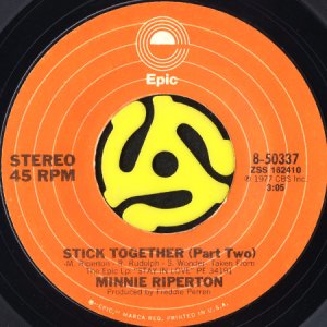 画像2: MINNIE RIPERTON / STICK TOGETHER (45's) (2)