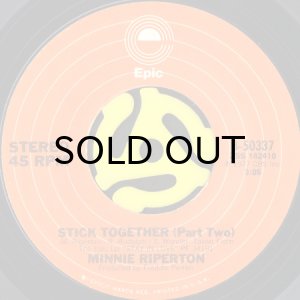 画像2: MINNIE RIPERTON / STICK TOGETHER (45's) (2)