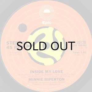 画像1: MINNIE RIPERTON / INSIDE MY LOVE (45's) (1)
