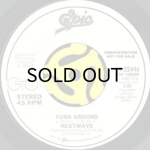 画像2: HEATWAVE / TURN AROUND (45's) (WHITE PROMO) (2)