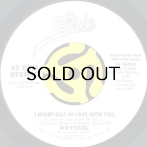 画像2: KRYSTOL / I MIGHT FALL IN LOVE WITH YOU (45's) (WHITE PROMO) (2)