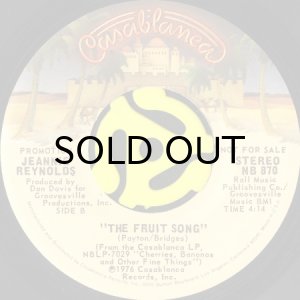 画像1: JEANNIE REYNOLDS / THE FRUIT SONG b/w HIT AND RUN (45's) (PROMO) (1)