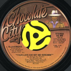 画像1: BLACKSMOKE / (YOUR LOVE HAS GOT ME) SCREAMIN' (45's) (1)