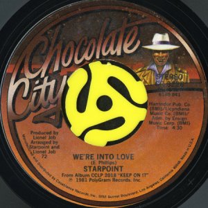 画像2: STARPOINT / I WANT YOU CLOSER b/w WE'RE INTO LOVE (45's) (2)