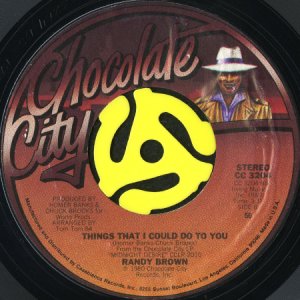 画像2: RANDY BROWN / WE OUGHT TO BE DOIN' IT b/w THINGS THAT I COULD DO TO YOU (45's) (2)