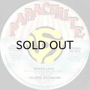 画像2: LALOMIE WASHBURN / DOUBLE FUNKIN' b/w WHAT'S LOVE (45's) (VINYL PRESS ) (2)