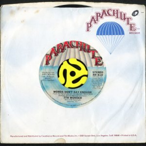 画像3: 7TH WONDER / WORDS DON'T SAY ENOUGH (45's) (3)