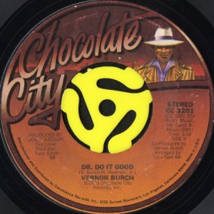 画像2: VERNON BURCH / NEVER CAN FIND A WAY b/w DR. DO IT GOOD (45's) (2)
