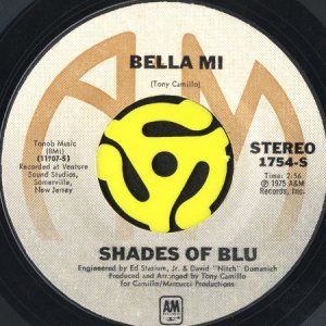 画像2: SHADES OF BLU / WAITING FOR THE LAST GOODBYE b/w BELLA MI (45's) (2)