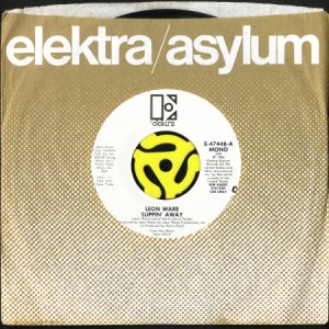 画像3: LEON WARE / SLIPPIN' AWAY (45's) (WHITE PROMO) (3)