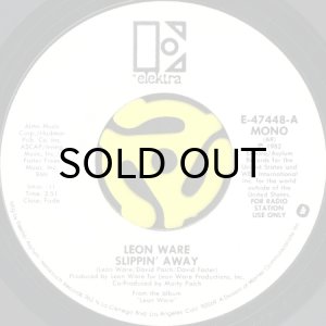 画像1: LEON WARE / SLIPPIN' AWAY (45's) (WHITE PROMO) (1)