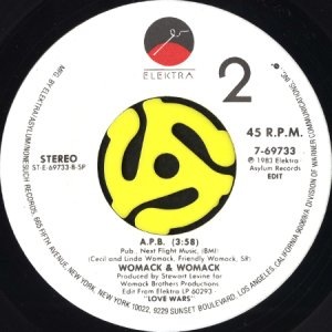 画像2: WOMACK & WOMACK / BABY I'M SCARED OF YOU (45's) (2)