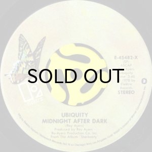 画像1: UBIQUITY / MIDNIGHT AFTER DARK b/w SIMPLE AND SWEET (45's) (1)