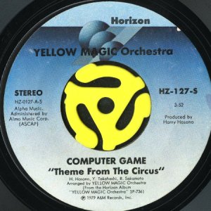 画像1: YELLOW MAGIC ORCHESTRA / COMPUTER GAME (45's) (1)