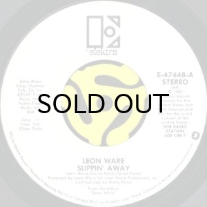 画像2: LEON WARE / SLIPPIN' AWAY (45's) (WHITE PROMO) (2)