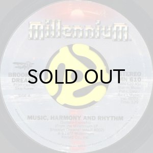 画像1: BROOKLYN DREAMS / MUSIC, HARMONY AND RHYTHM (45's) (1)