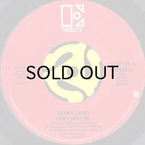 画像1: DEBRA LAWS / VERY SPECIAL (45's) (1)