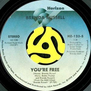 画像2: BRENDA RUSSELL / SO GOOD, SO RIGHT b/w YOU'RE FREE (45's) (2)