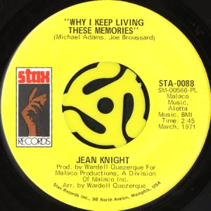画像2: JEAN KNIGHT / MR. BIG STUFF (45's) (2)